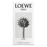 Perfume Solo Cedro 100ml Edt - mL a $5270