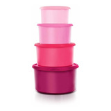 Tupperwareone Touch Topper Canister Set Of 4 Purple 
