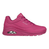 Tenis Skechers Street Uno Stand On Air Mujer 73690red