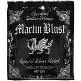 Encordado Cuerdas Guitarra Criolla Martin Blust Mt630 Black