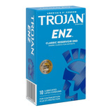 Condones Preservativos Latex Trojan Enz Classic 12unidades