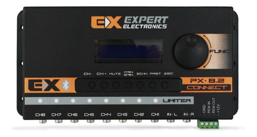 Processador Expert Px-8.2 8 Canais Crossover Bluetooth