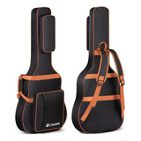 Mochila Para Guitarra Acustica Funda Reforzada Profesional