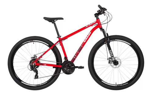 Bicicleta Supra 29 Alumínio 21v Disco 2023 Caloi Vermelho Tamanho Do Quadro 17