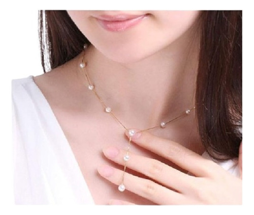 Oferta Collar Perlas Mujer Moda Coreana 