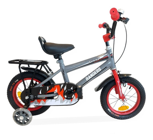 Bicicleta Infantil Niños Rodado 12 Randers Funny Powerforce