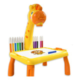Mesa Projetor Lousa Mágica Infantil Pintar E Colorir Desenho