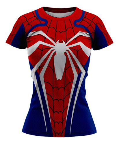 Playera Sublimada Spider Man Ps4 Dama