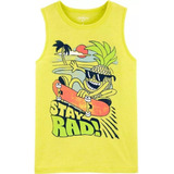 Carter´s / Oshkosh! Remera Musculosa. Pineapple. T/ 5 Años.