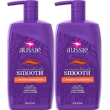 Shampoo Aussie Mira. Smooth 865ml Kit C/2