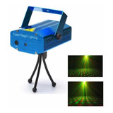 Mini Proyector Lluvia Luz Laser Audio Rítmico Luces Fiesta