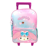 Mochila Melody Primaria Con Carro Vs3759 Color Rosa