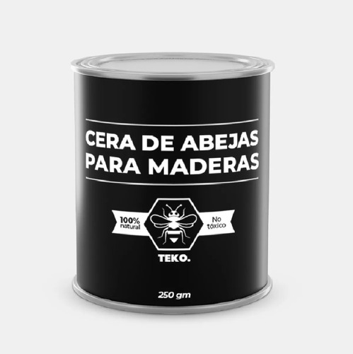 Cera De Abejas Cuero Madera 250grs Nutre Hidrata