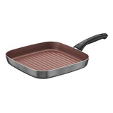 Bifera Grill Teflon Antiadherente Tramontina Vermont 28cm Color Cobre