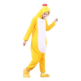 Mono Largo Onesie Chicken Para Cosplay Con Diseño De Animale