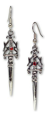 Pendientes Colgantes Renacentistas Medievales Con Calavera G