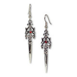 Pendientes Colgantes Renacentistas Medievales Con Calavera G