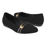 Zapatos Casuales Dama Clasben Cenicienta Suede Negro