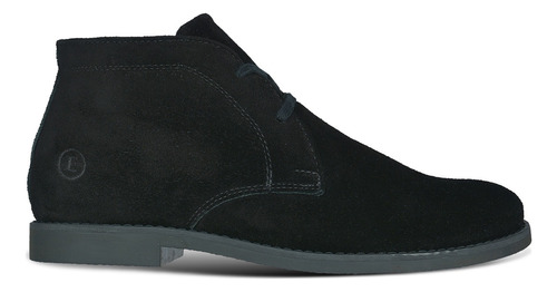 Botina Luxury Desert Boots Chelsea Escrete Em Couro + Brinde