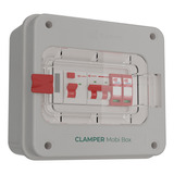 Caixa Proteção Carregador Clamper Mobi Box 220v 8kw - 32a