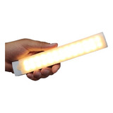 Lampara Luz Amarilla 26 Led Sensor De Movimiento Recargable!