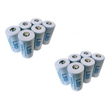 12 Bateria Pila Gtl Cr123 Recargables 2800 Mah