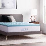 Luucid ® Cobrecolchón De Memory Foam 5cm Cama King Size
