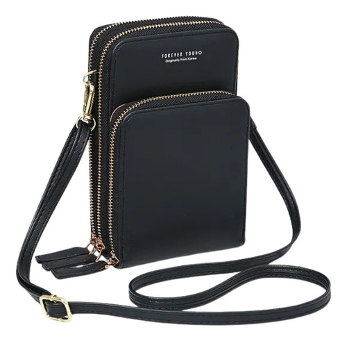 Bolso Billetera Porta Celular Manos Libre Mujer + Obsequio