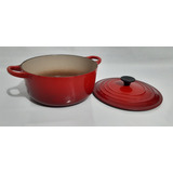 Panela Le Creuset 20cm Usada Ferro