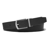 Cinturon Caballero Michael Kors Doble Vista Elegante Color Marrón Oscuro Talla Unitalla
