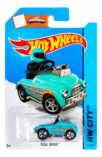 Pedal Driver Hot Wheels Hw City 74/250 Mattel Lego