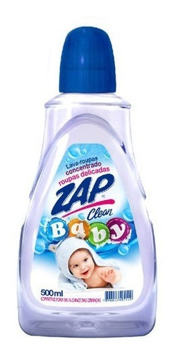 Lava Roupas / Sabão Liquido Baby Zap Clean - 500ml
