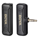 Microfone Boya By-wm3t2-m1 Lapela Sem Fio Wireless Plug P2