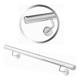 Corrimão Escada Inox Tubo Redondo Elegante Promoção - 1 Mt