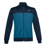 Chamarra Under Armour La Roca Project Rock Azul Original