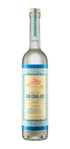 Paquete De 3 Mezcal 400 Conejos Joven 200 Ml