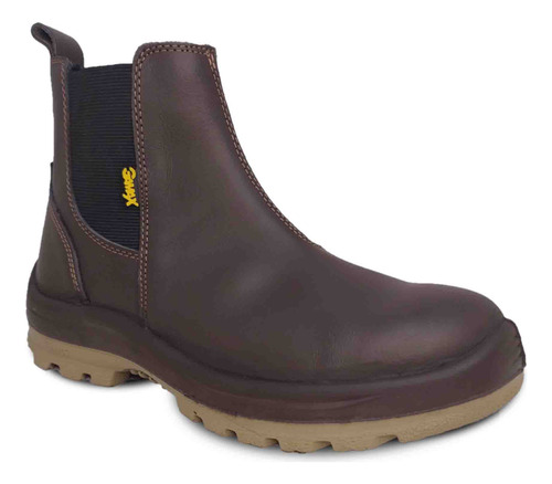 Botin Soldador 100% Cuero Vacuno, Suela Inyectada Pu. Art108