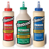 Kit 3 Cola P/ Madeira Original Premium E Ultimate Titebond