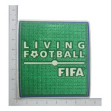 Patch Fifa Flocado Living Football Verde Auto Colante Verde