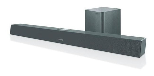 Caixa De Som Soundbar + Subwoofer 320w Bt Aux Cinza Pulse