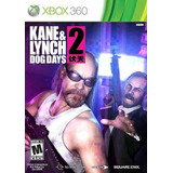 Jogo Xbox 360 Kane E Lynch 2 Dog Days Físico Original