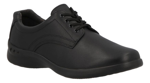 Zapato Casual 459125pr Suela Antideslizante Liso Negro