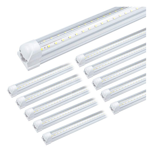 Onlylux Lámpara Led De Tienda De 8 Pies, Luces Led De 8 Pi.