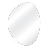 Espelho Decorativo Orgânico Fita Dupla Face 66x52cm - In Cor Da Moldura Sem Moldura