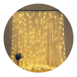 Cascada Luces Guirnalda Cortina Led Navidad Eventos Boda 3mt