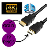 Cabo Hdmi Com 5 Metros De Comprimento Resistente Tv Monitor