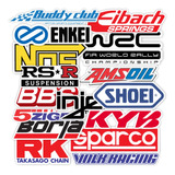 Calcos Stickers Vinilos Pack Motocross Casco Termos Logos