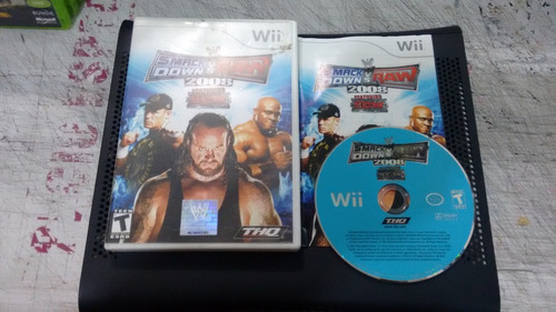 Smackdown Vs Raw 2008 Completo Para Nintendo Wii,excelente