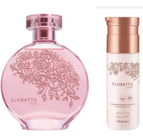 Floratta In Rose Colônia De 75ml + Hidratante De 200ml