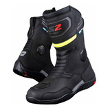 Botas Ls2 Goby Negro Amarillo Fluo